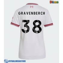 Fotballdrakt Dame Liverpool Ryan Gravenberch #38 Bortedrakt 2026-27 Kortermet